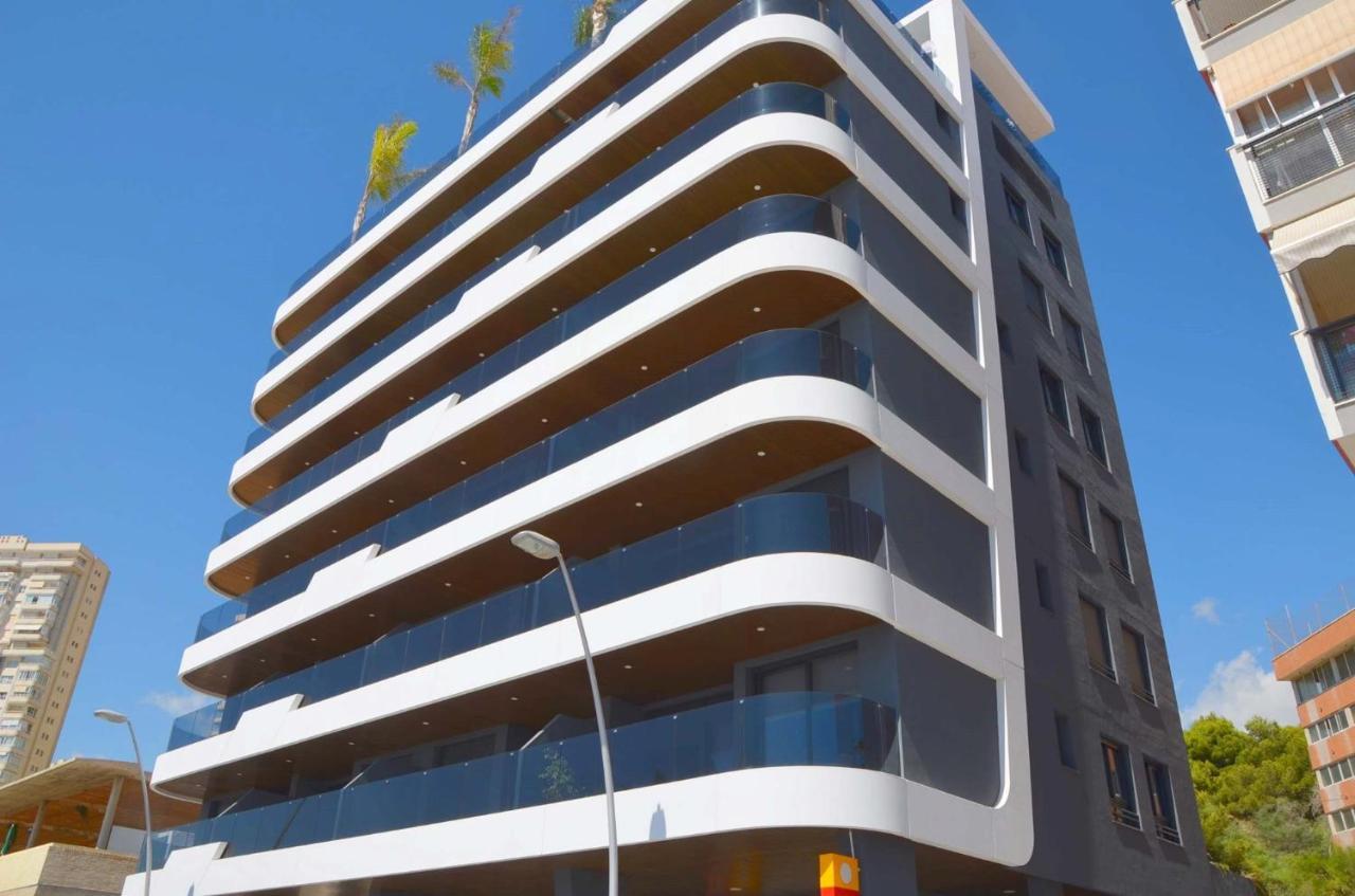 Apartamento De Lujo En Primera Linea De Playa Benidorm Extérieur photo