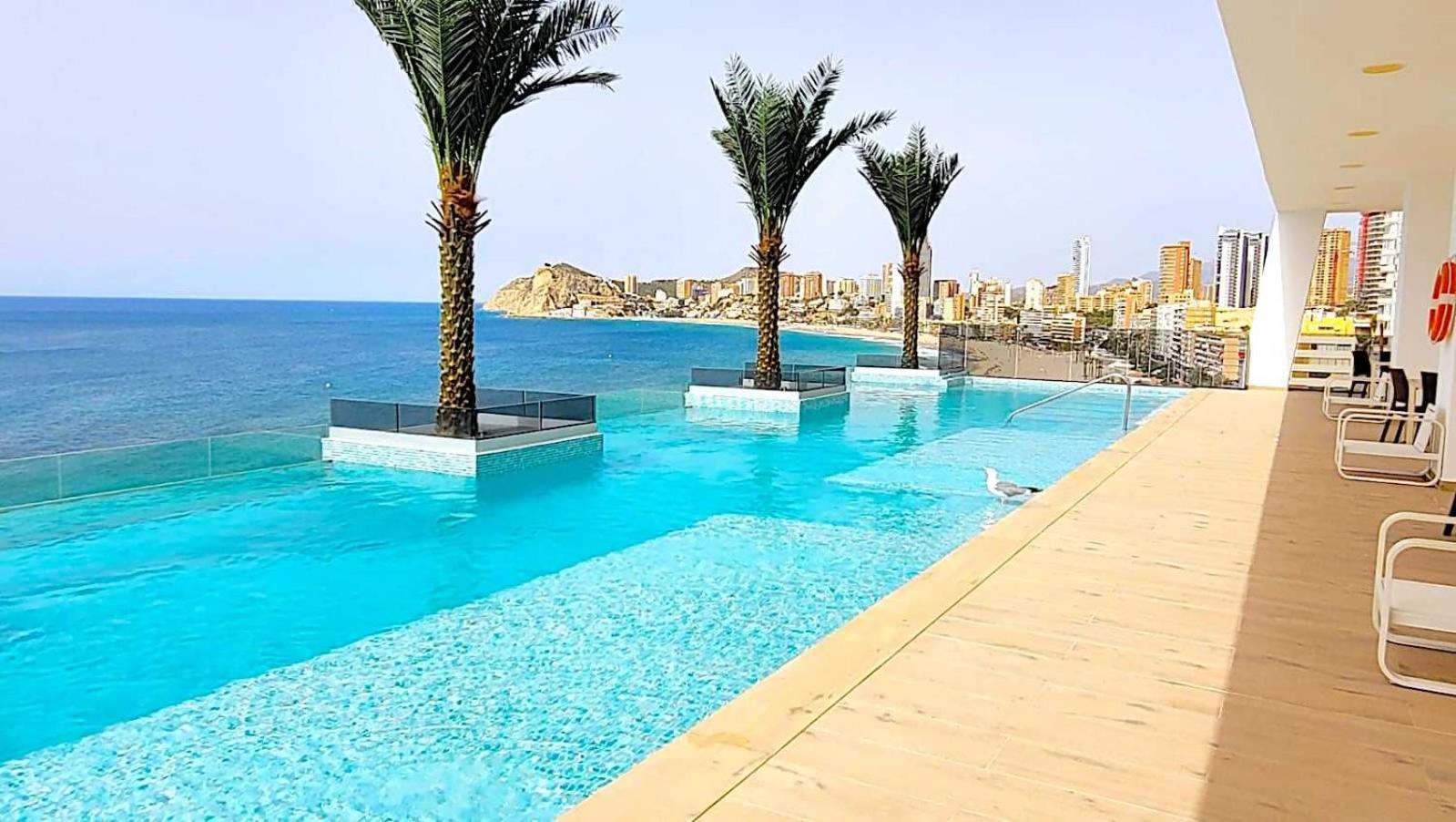 Apartamento De Lujo En Primera Linea De Playa Benidorm Extérieur photo